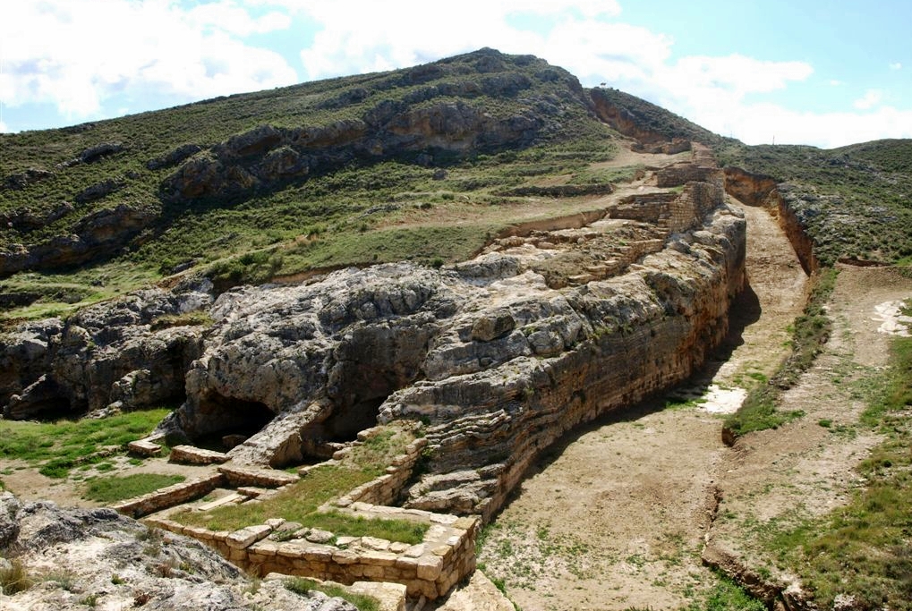 Yacimiento celtíbero de Contrebia Leucade